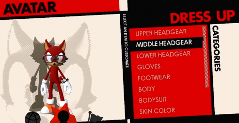 SonicForces Avatar Creation