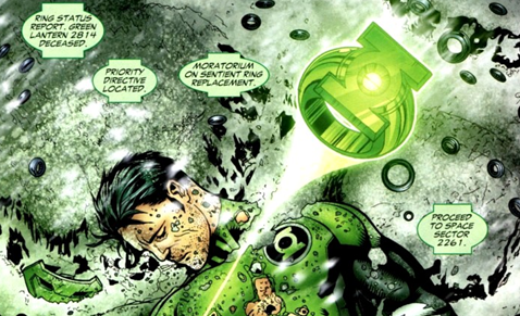 GreenLanternKyleDead
