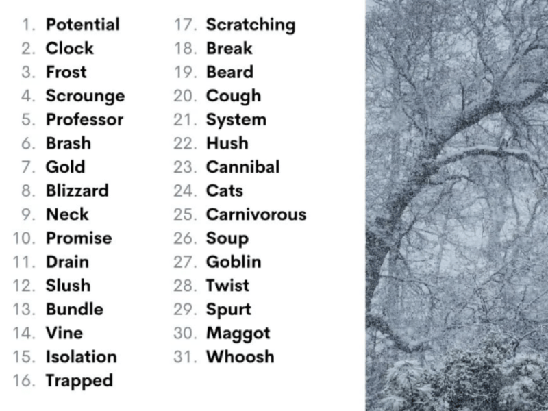 January 2023 Drabble Challenge:&nbsp;Whoosh