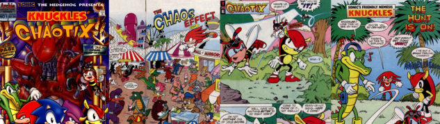 Back Issues & Knuckles: Knuckles’&nbsp;Chaotix